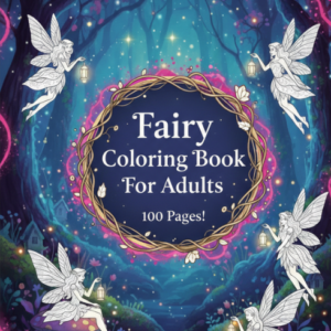 Kolorowanka: "fairy coloring book"