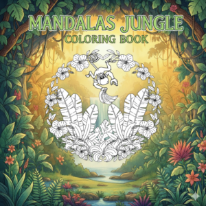 Kolorowanka: "mandalas jungle"