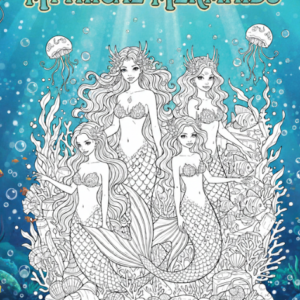 Kolorowanka: "mythical mermaids fantasy"