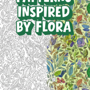 Kolorowanka: "patterns inspired by flora"